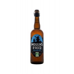 Bière Moulins d'Ascq BIO Blanche 5° Alc Vol 75cl